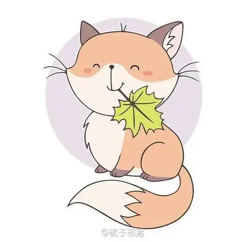 简单的萌宠卡通小动物简笔画可爱