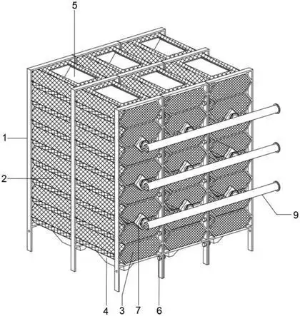 一种组装式农业粮食仓储风干仓结构的制作方法