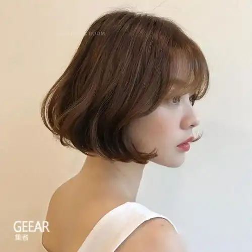 看看这些韩国女生的短发灵感选对发型就能让脸型看上去很显小