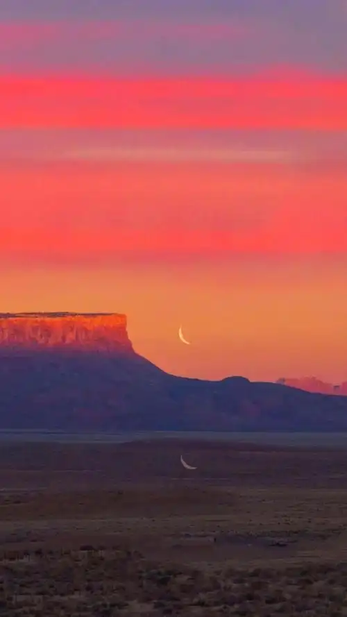 暖色调唯美晚霞风光