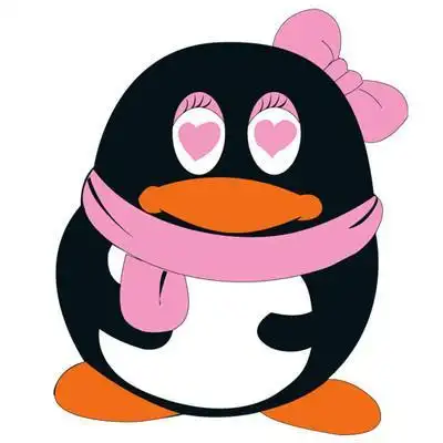 qq企鹅简笔画卡通小图