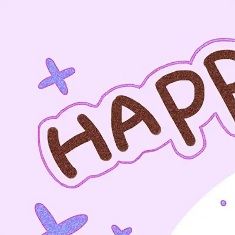 生日快乐朋友圈九宫格拼图素材 | 祝自己 —— 🧸 ʜᵅᵖᵖ