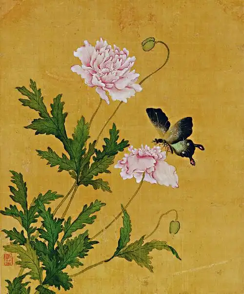 花鸟草虫册页 | 清 马荃