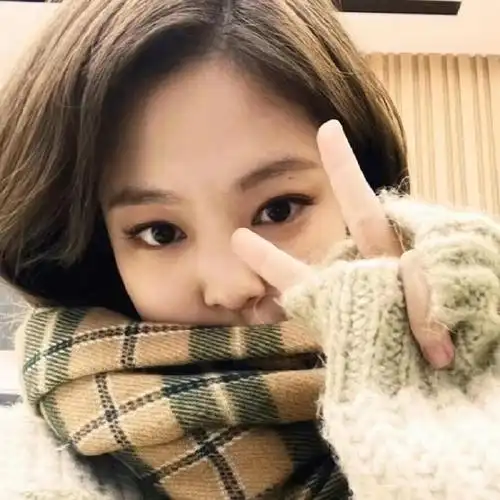 jennie金珍妮冬日头像合集