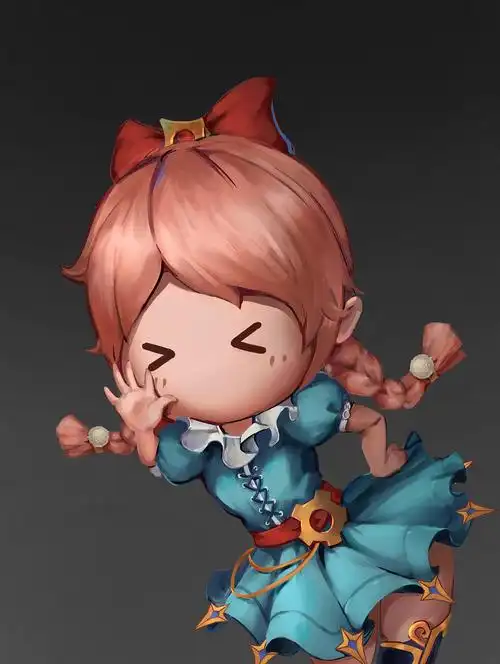 q版爱丽丝|插画|艺术插画|z46270275 - 原创作品 - 站酷 (zcool)