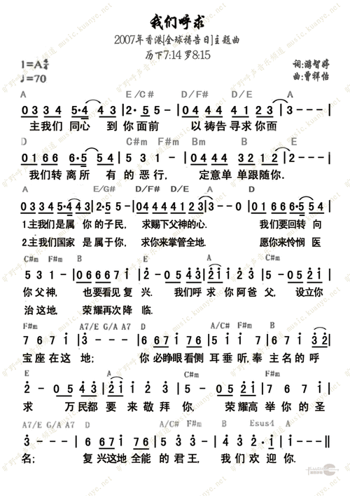 耶稣听我的呼求歌谱金字塔(1)_原文件名:金字塔&施孝荣词曲-.png