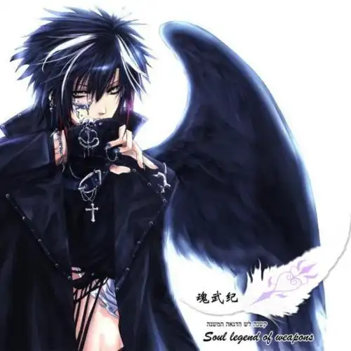 堕天使头像男生