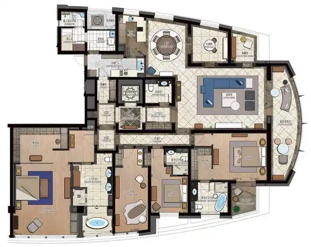 徐汇重磅豪宅淮海路一号精装大宅现房发售丨面积349421㎡总价40005700