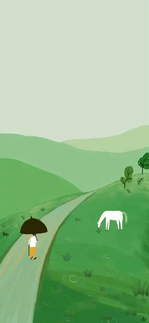 来丰富一下 绿色系锁屏壁纸|绿色系|壁纸_新浪新闻