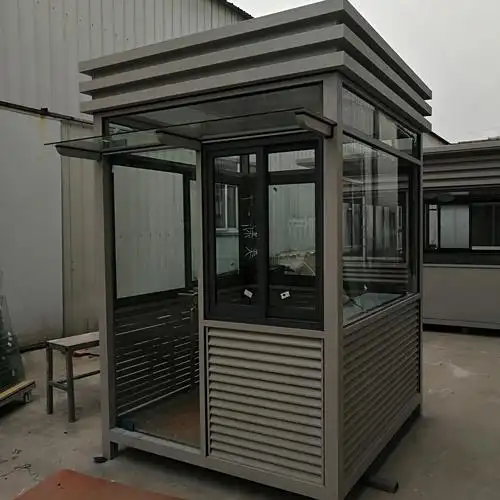 钢结构岗亭 不锈钢岗亭 淮北岗亭厂家 宿州雕花板岗亭批发淮北宿州