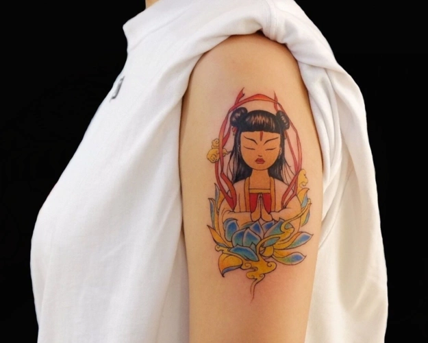 哪吒纹身图案大全14