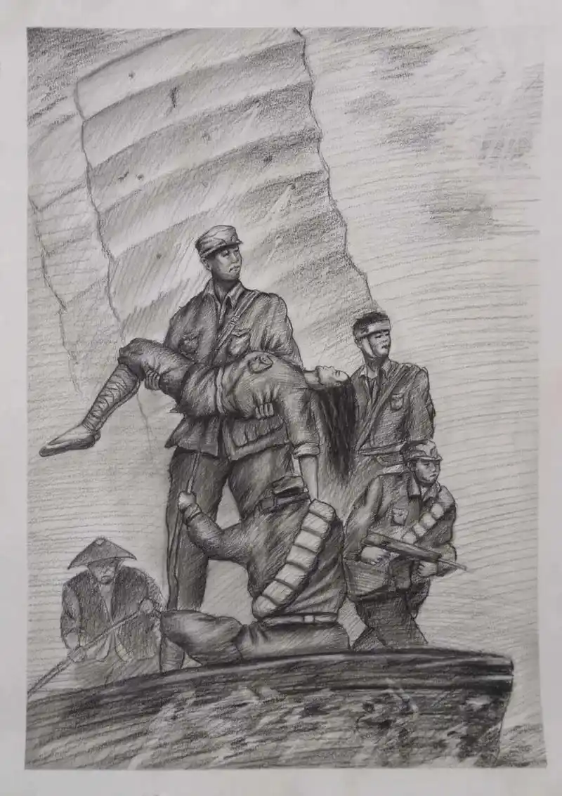 公安心向党护航新征程酒泉公安庆祝建党100周年书画作品展一