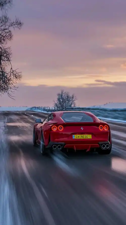 地平线5"法拉利"竖屏拍照合集 #极限竞速地平线5 #地平线 - 抖音