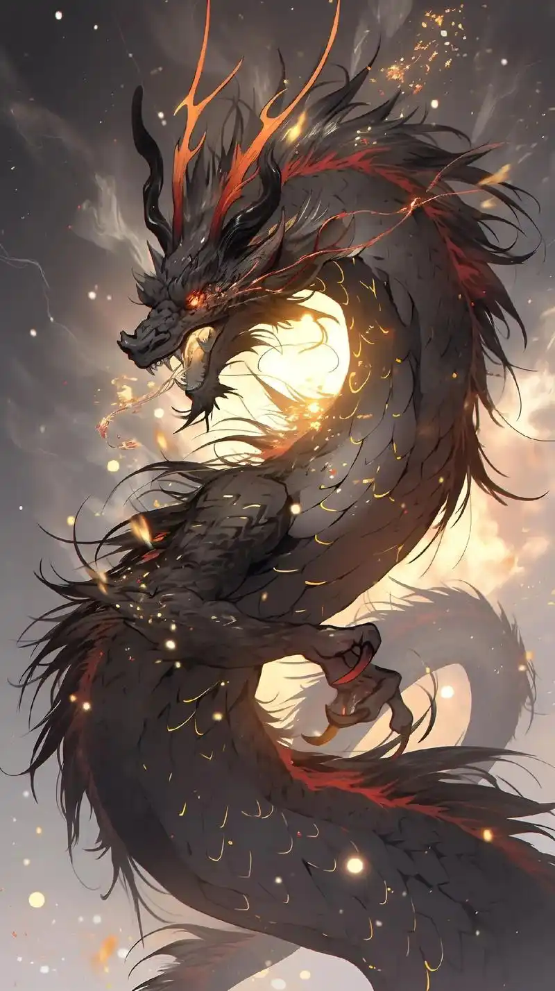 帅气的龙的壁纸分享#潮流 #壁纸分享 @dou 小 - 抖音