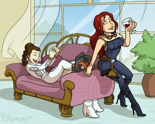 挠脚丫的简笔画