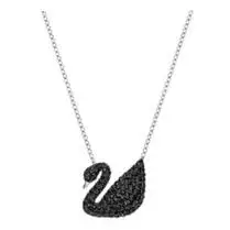施华洛世奇黑色天鹅大iconicswan女项链情侣礼物