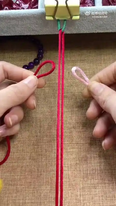 手链编法 超级好看,收好不谢