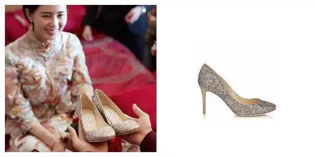 女星婚鞋盘点:唐嫣baby刘诗诗梦幻奢侈,杨幂简约林心如大方_婚礼_礼服