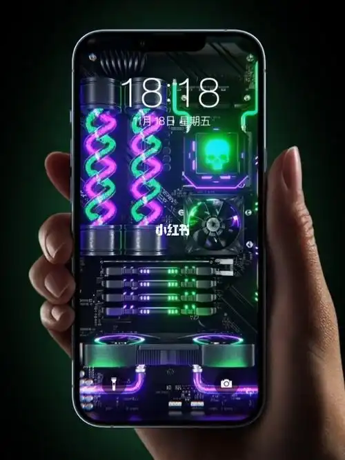 酷炫机械齿轮裸眼3d动态壁纸馋哭你兄弟