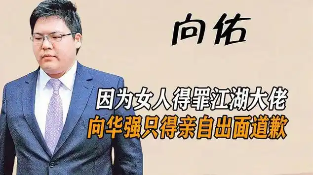 向佑:因为女人得罪江湖大佬,向华强只得亲自出面道歉|八卦_网易视频