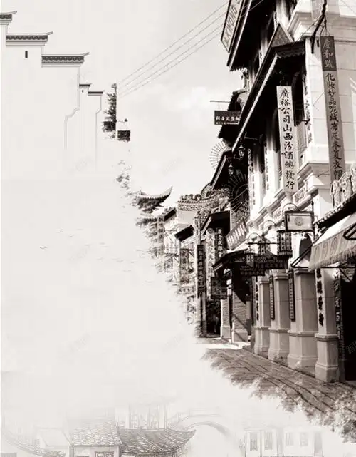 民国风民国印象复古怀旧海报背景背景图片免费下载-素材0ykkqwaaj-新