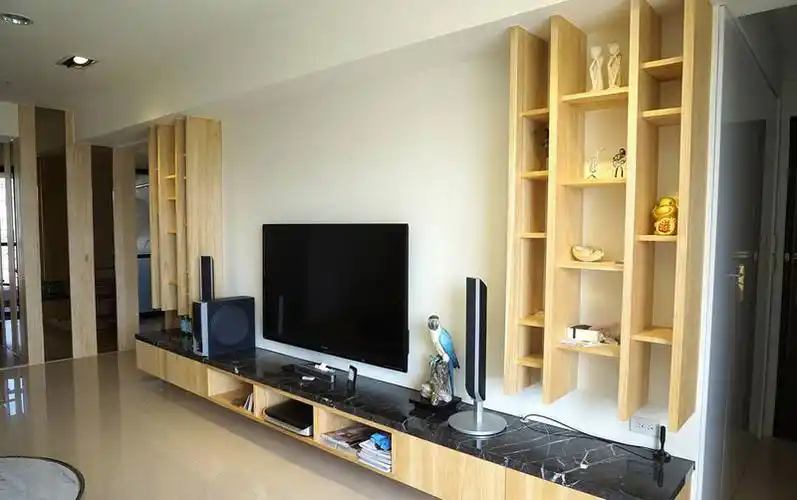 现代简约电视背景墙设计效果图