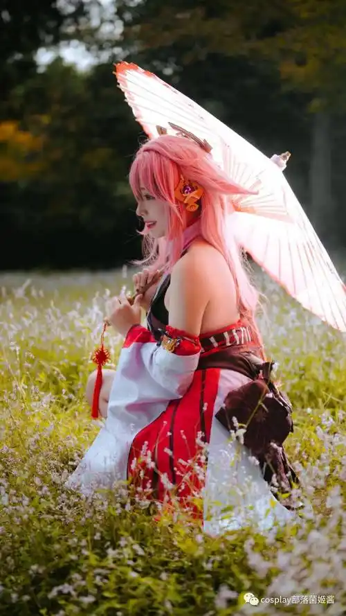 cos原神屑狐狸八重神子cos正片nico酱