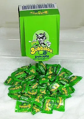 30 bubbaloo strawberry & apple chewing gum