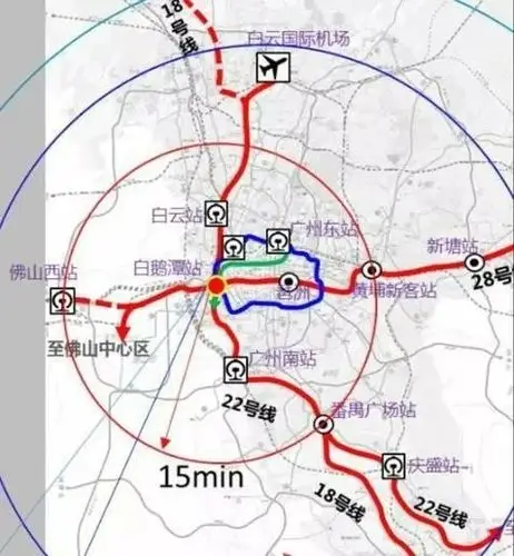 地铁28号线线路图