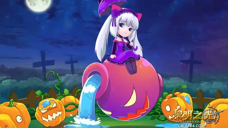 android安卓游戏 插画 萌 q版 黎明之光 可爱高清手机壁纸免费下载