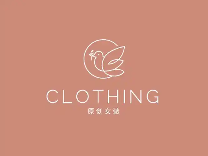 文艺清新女装服饰logo设计