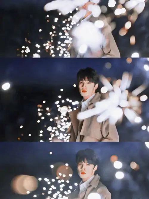 刘耀文三宫格氛围感神图