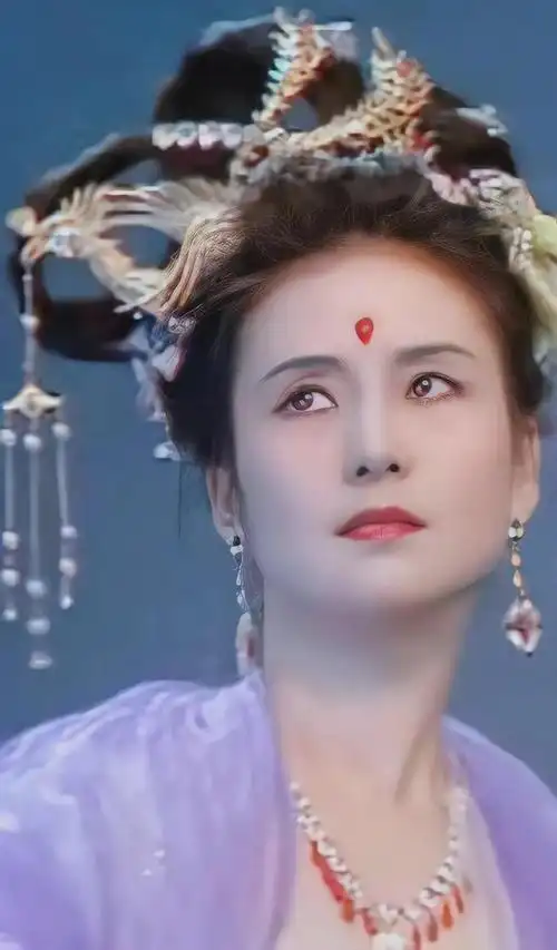 86版西游记嫦娥扮演者邱佩宁据说还是将军女儿如今也老了