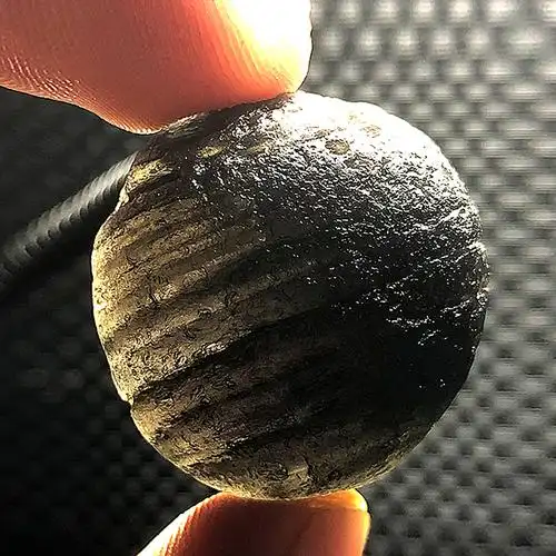 淘晶啦亚利桑那陨石原石天然水晶玻璃陨石吊坠天狼星矿石料能量石