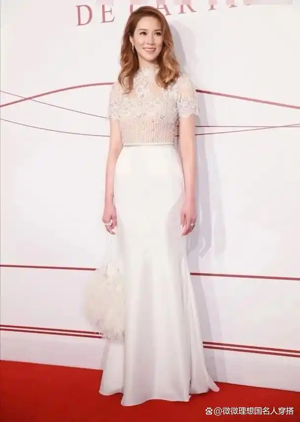 香港豪门贵妇徐子淇的晚礼服穿搭经