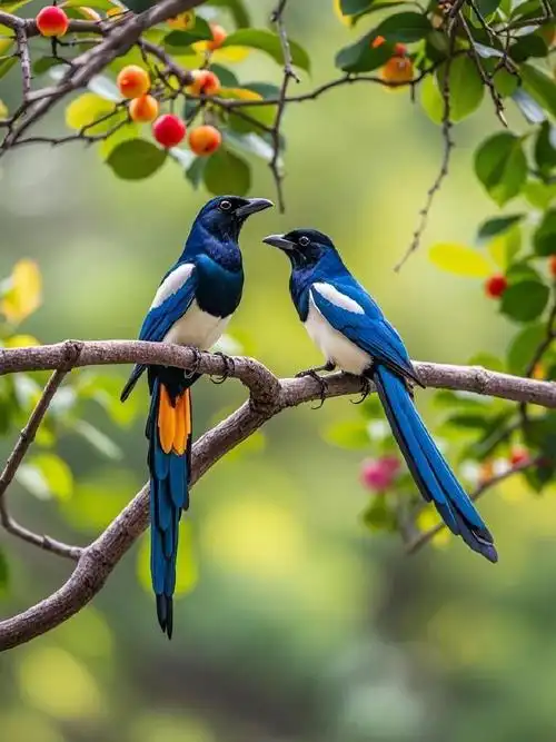 " 喜鹊枝头叫,好事要来到 .