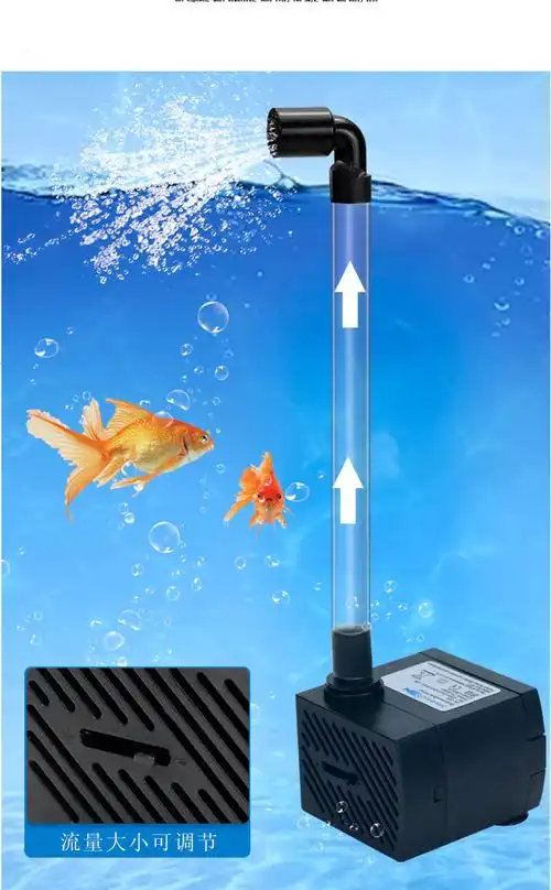 背滤超白鱼缸鱼缸小型家用客厅桌面办公室背滤生态免换水静音超白玻璃