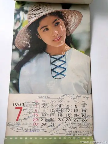 八十年代小挂历