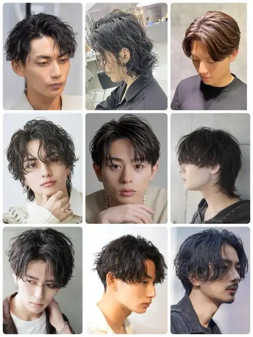 日系男生发型流行速递