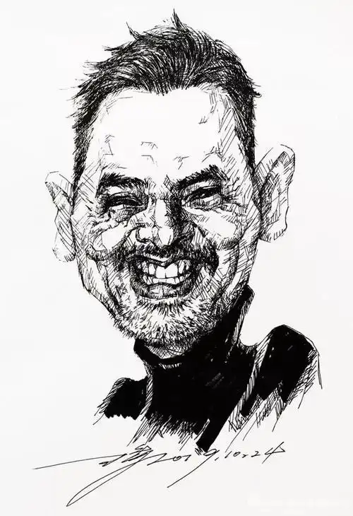 周润发肖像漫画专辑