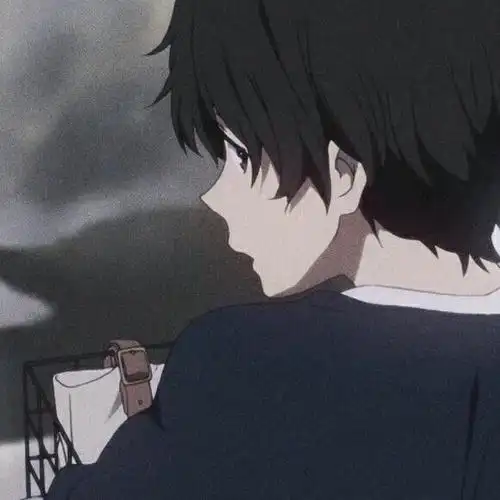 有没有不露脸或者侧脸的动漫头像啊求