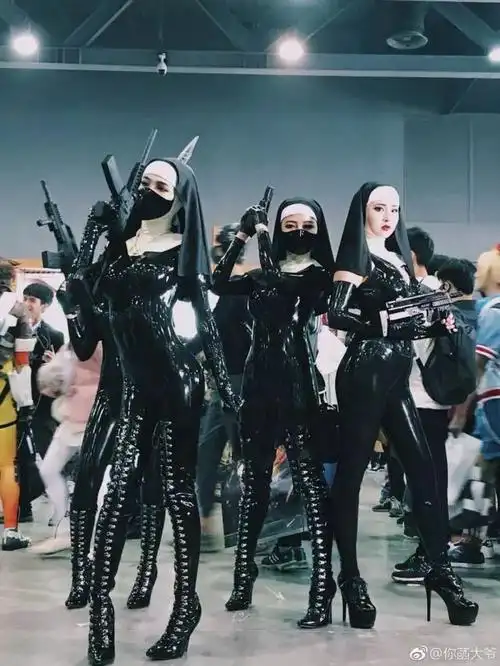 《杀手5·赦免》修女团 2018广州萤火虫动漫嘉年华2015年"中日韩最美