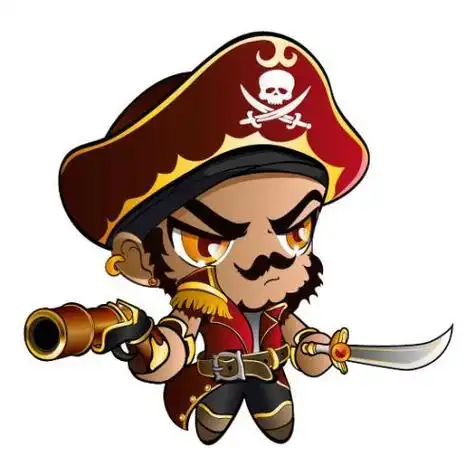 头像大全 加勒比海盗船长简笔画  正文海盗船长头像简图