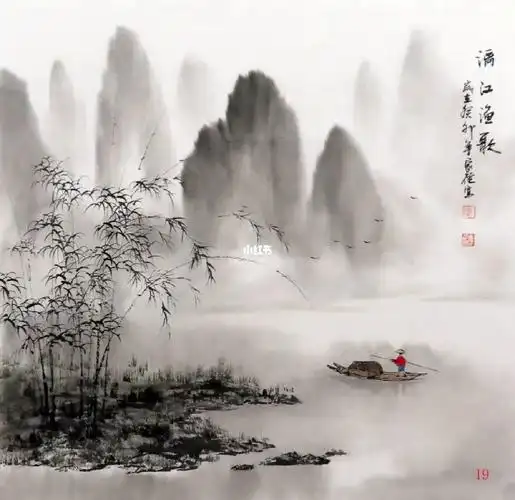 三尺斗方水墨漓江