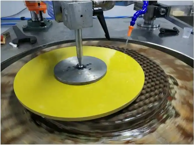 光学平面研磨抛光加工简介以直径485mm陶瓷盘为例