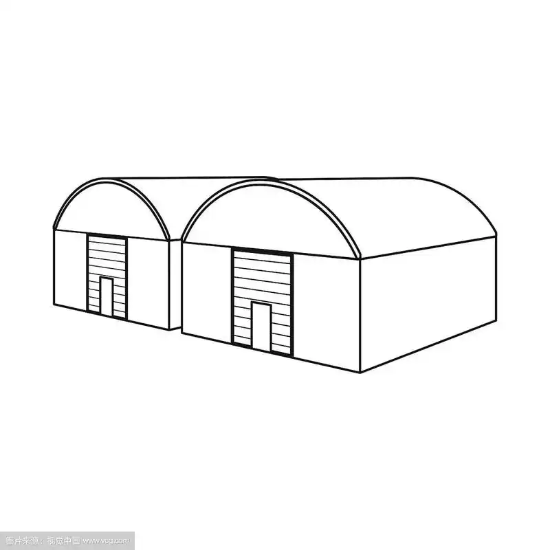 孤立的对象仓库和车库标识