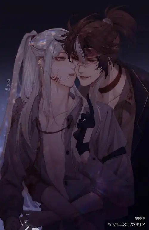 三国志幻想大陆孙策周瑜策瑜绘画作品