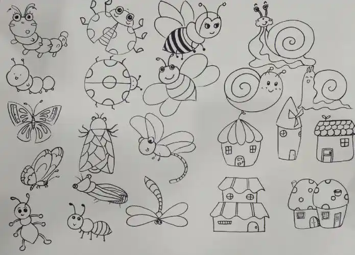 昆虫记昆虫简笔画