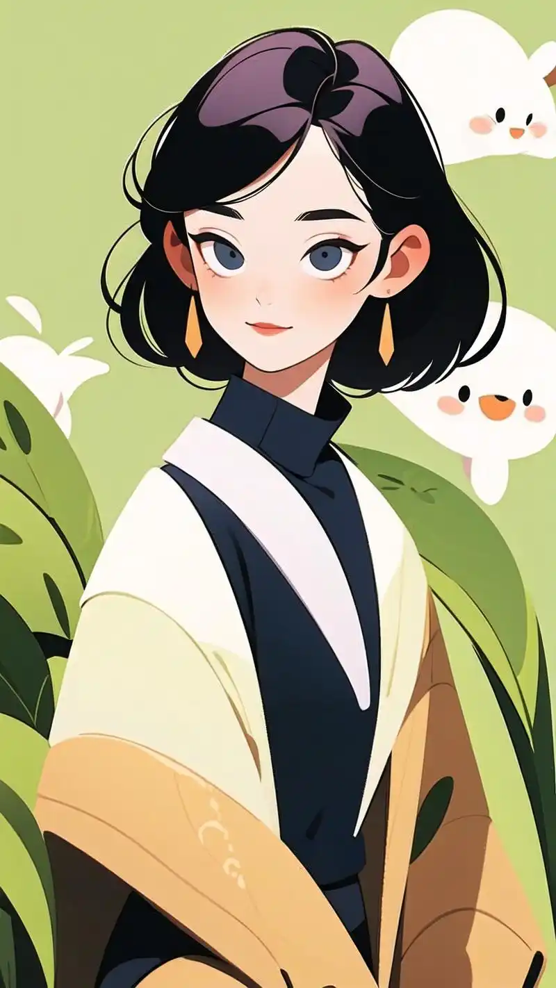 卡通女生壁纸来啦95可爱到爆炸99