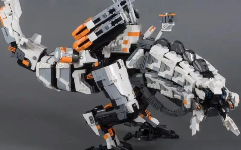 乐高moc作品冰冻荒野机甲合集